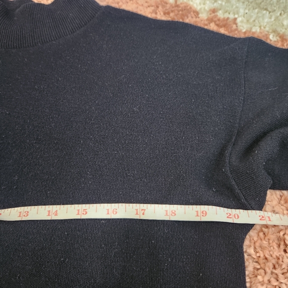 Turtle Bay Vintage 90s Mock Turtle Neck Baggy Sleeve Sweater - Picture 7 of 8